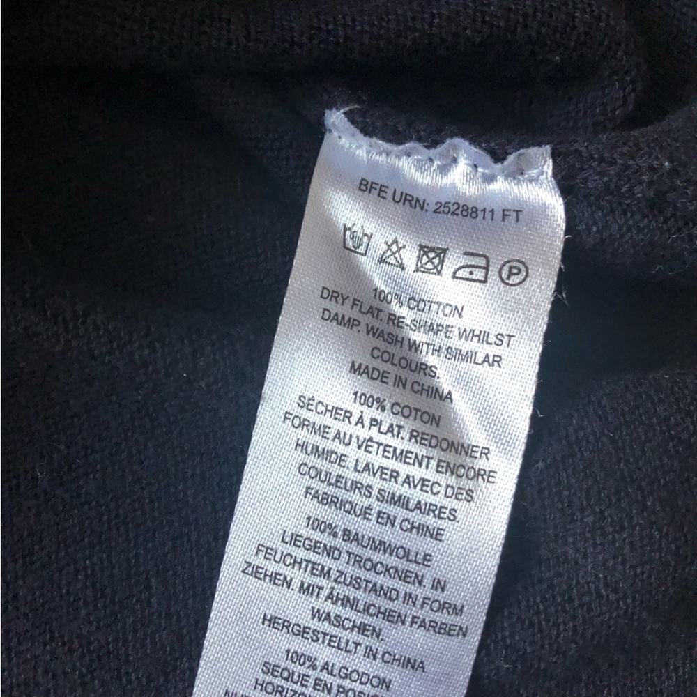 French Connection Corgi Sweater in Black Size S - Picture 10 of 12